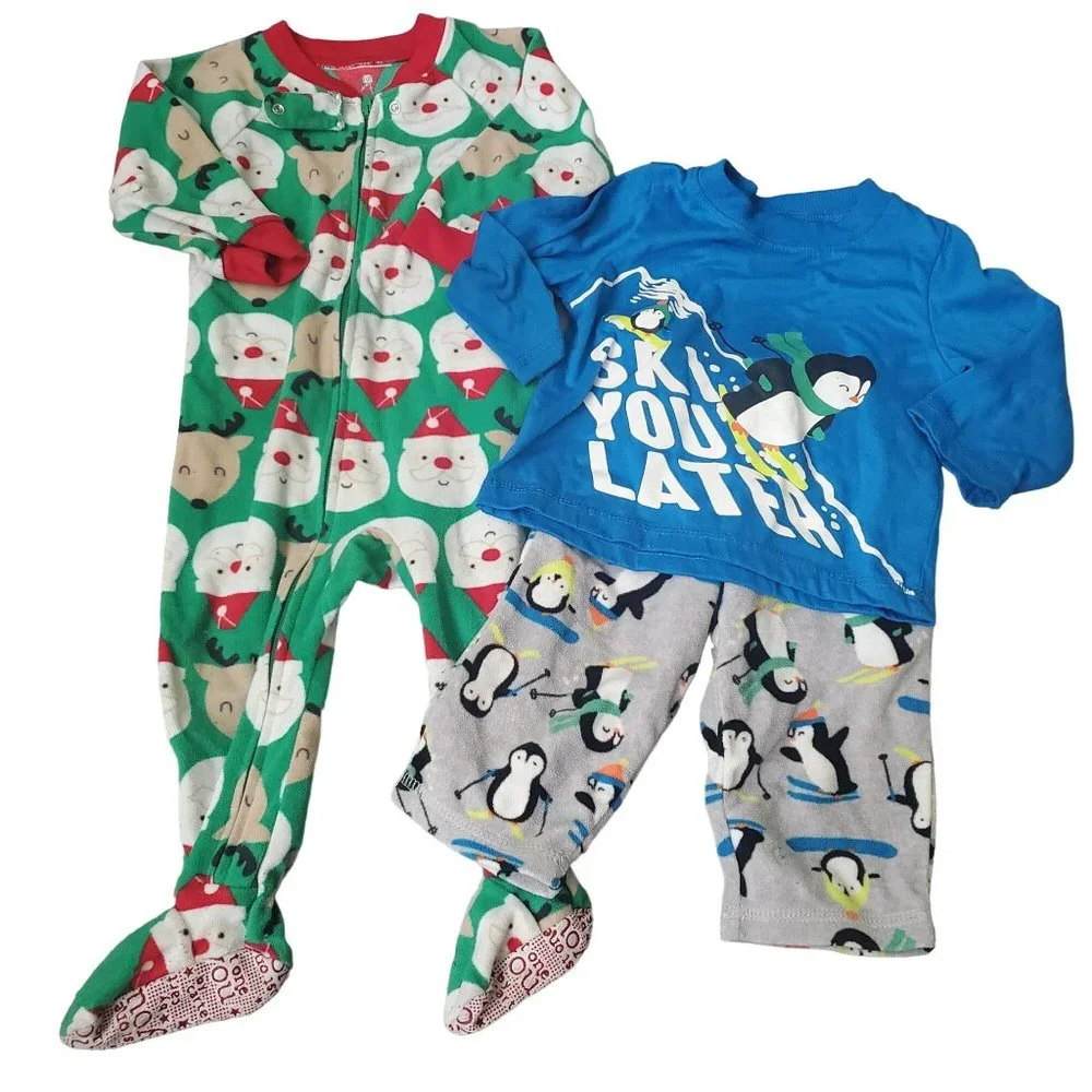 Baby‎ boy bundle clothes 12 months christmas pajama
